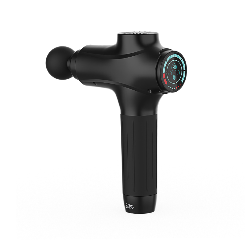 Y-6 Ten Minutes Timing Lower Noise Long Using Fascia Gun With Massage Heads