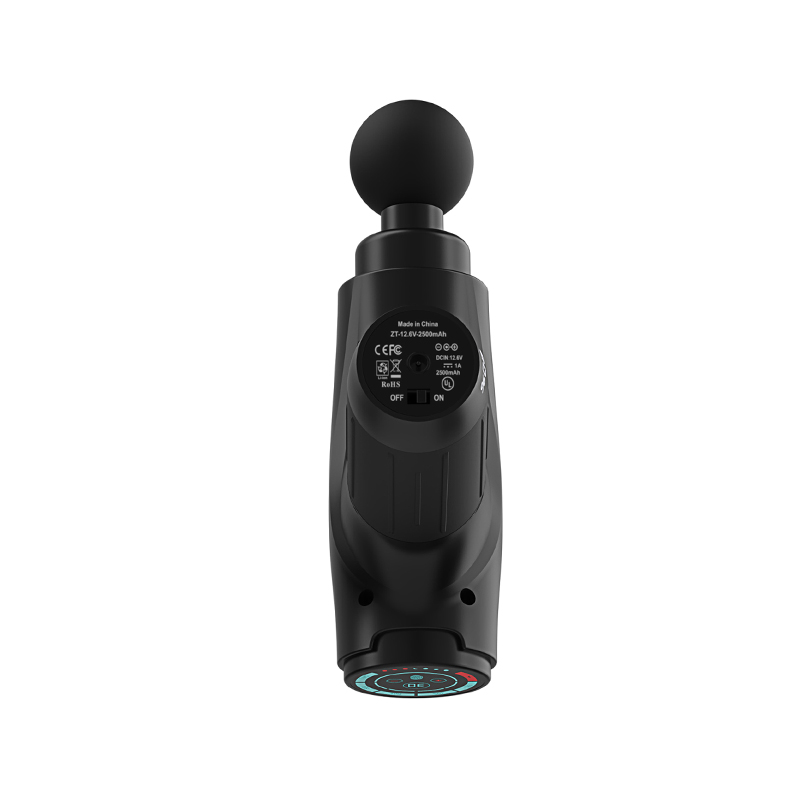Y-6 Ten Minutes Timing Lower Noise Long Using Fascia Gun With Massage Heads